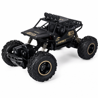 Voiture Télécommandée Tout-Terrain 28cm en Alliage - Crawler RC 4WD Haute Performance - Buggy Radio-Commandé 2.4G avec Batterie et Boîte de Protection