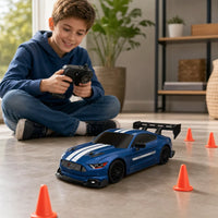 Voiture RC électrique Drift 4WD 1/24 — RC GTRPRO / BMGT avec LED