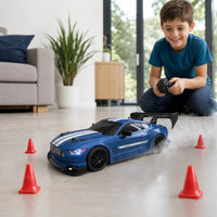 Voiture Télécommandée Enfant GTRPRO Blue 4WD Drift 1:24