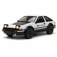 Mini Voiture Télécommandée Drift 1/64 Blanche — Style AE86