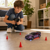 Mini Voiture Télécommandée 1/43 — Coupé Muscle Racing LED