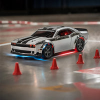 Mini Voiture Télécommandée 1/43 — Coupé Muscle Racing LED
