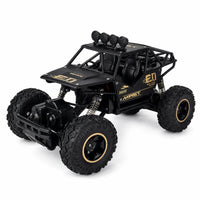 Voiture Télécommandée Tout Terrain Crawler 28 cm 4WD Black Alloy