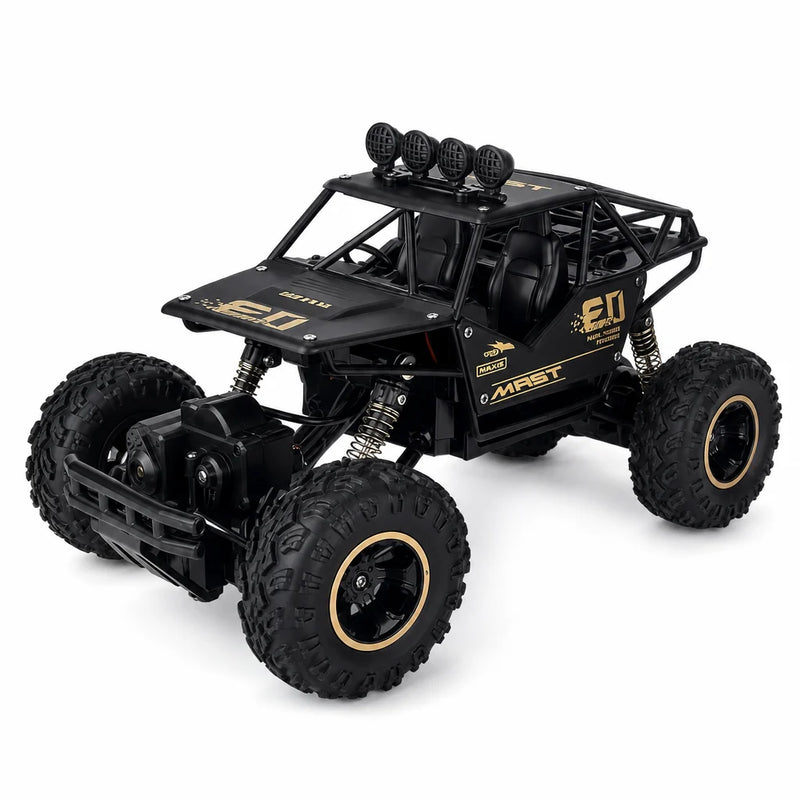 Voiture Télécommandée Tout Terrain Crawler 28 cm 4WD Black Alloy
