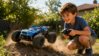 Voiture Télécommandée Tout Terrain Wild Hunt Blue - Crawler 1:20 Haute Vitesse